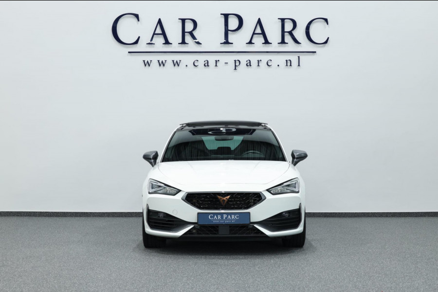 CUPRA Leon 2.0 TSI VZ 300+PK LED/VIRTUAL/SFEER/PANO/HALF LEER+S.VERWARMING/19"/CAM/ACC/ECC/12 MDN GARANTIE!