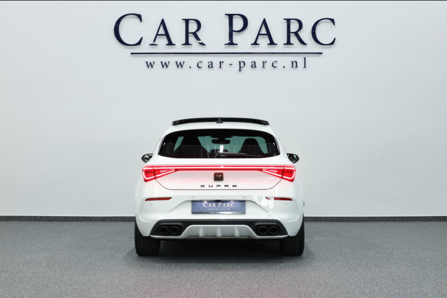 CUPRA Leon 2.0 TSI VZ 300+PK LED/VIRTUAL/SFEER/PANO/HALF LEER+S.VERWARMING/19"/CAM/ACC/ECC/12 MDN GARANTIE!