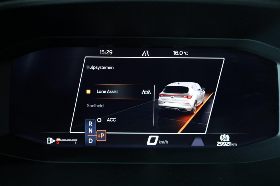 CUPRA Leon 2.0 TSI VZ 300+PK LED/VIRTUAL/SFEER/PANO/HALF LEER+S.VERWARMING/19"/CAM/ACC/ECC/12 MDN GARANTIE!