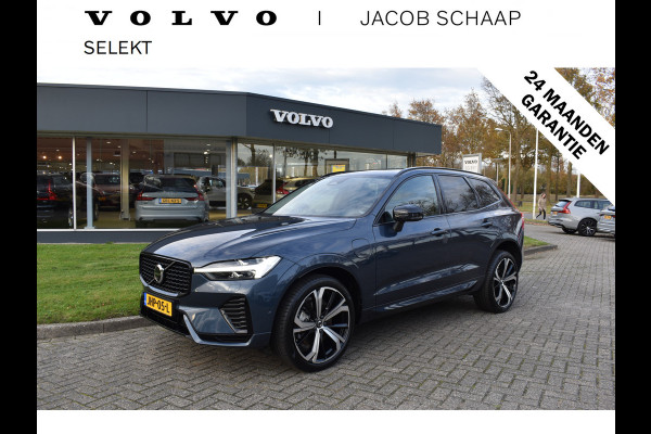 Volvo XC60 T8 AWD 455PK Plug-in Hybrid Ultra Dark | B&W | Luchtvering | HUD | Massage | Trekhaak | Stoelkoeling |