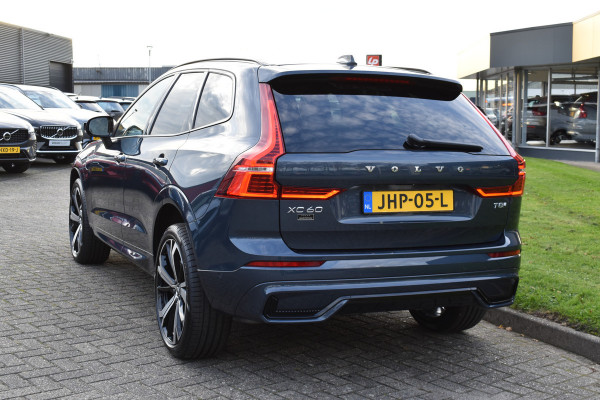 Volvo XC60 T8 AWD 455PK Plug-in Hybrid Ultra Dark | B&W | Luchtvering | HUD | Massage | Trekhaak | Stoelkoeling |