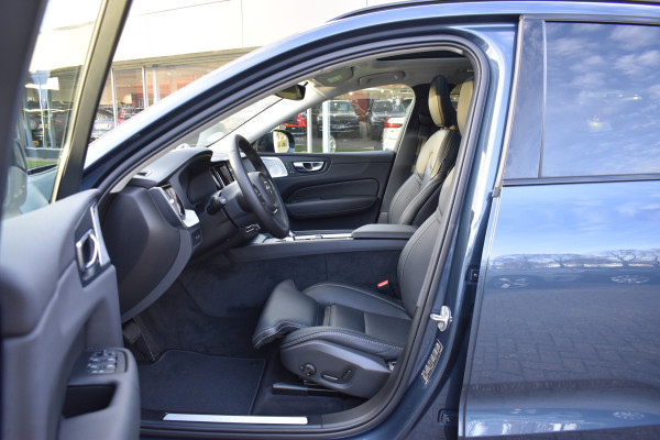 Volvo XC60 T8 AWD 455PK Plug-in Hybrid Ultra Dark | B&W | Luchtvering | HUD | Massage | Trekhaak | Stoelkoeling |