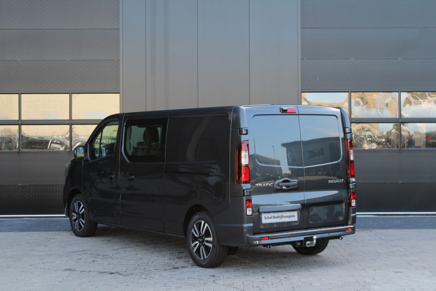 Renault Trafic 2.0 Blue dCi 170pk T29 L2H1 Extra DC - 2x Schuifdeur - Carplay - LED - Blind Spot - Navigatie - Camera - Trekhaak - Stoelverwarm