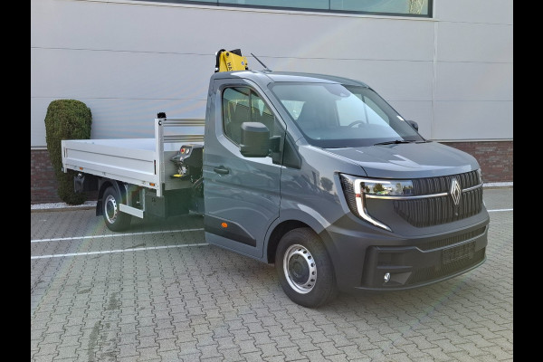 Renault Master 2.0 dCi 170pk L3 Open Laadbak met Hydraulische Kraan