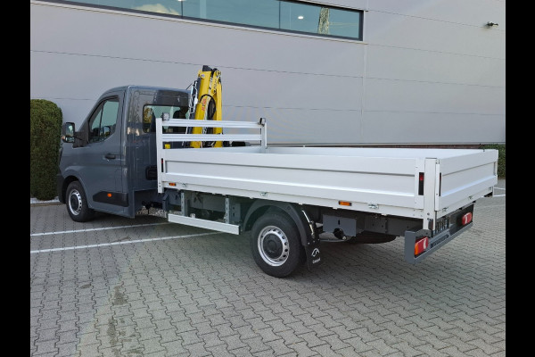Renault Master 2.0 dCi 170pk L3 Open Laadbak met Hydraulische Kraan