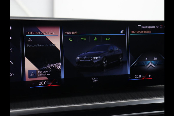 BMW 3-serie 320e M Sport | Trekhaak | Stoelverwarming | Camera | Leder/Alcantara | Stuurverwarming | Carplay | Live Cockpit Plus | Adaptief LED | Sportstoelen | Cruise control | PHEV | Plug In