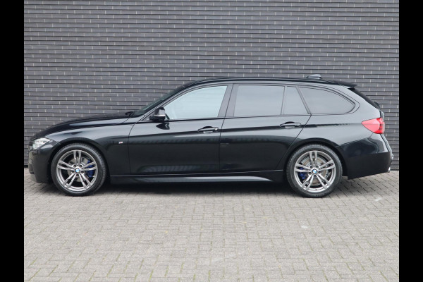 BMW 3 Serie Touring 320i High Executive M Sport Pakket Automaat / Navigatiesysteem Professional / Leder / Hifi / LED / Stoelverwarming / Climate Control / 18 Inch / Shadow Line / Extra Getint Glas / Parkeersensoren