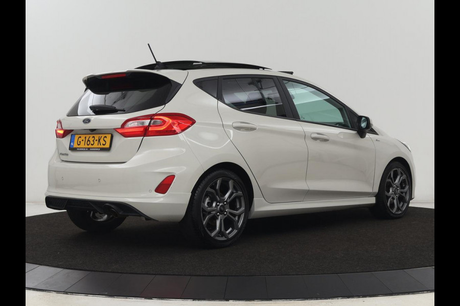 Ford Fiesta 1.0 EcoBoost ST-Line | Panoramadak | Camera | Carplay | Full LED | Verwarmde voorruit | Navigatie | Climate control | Cruise control | Parkeerhulp | Bluetooth