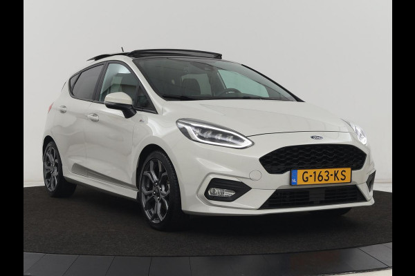 Ford Fiesta 1.0 EcoBoost ST-Line | Panoramadak | Camera | Carplay | Full LED | Verwarmde voorruit | Navigatie | Climate control | Cruise control | Parkeerhulp | Bluetooth