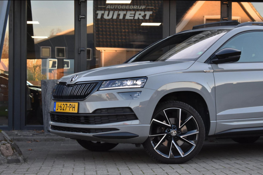 Škoda Karoq 1.5 TSI ACT Sportline MJ21 | TREKHAAK | PANO | APPLE CARPLAY | SFEERVERLICHTING | ANDROID AUTO | DEALER OND. | CANTON