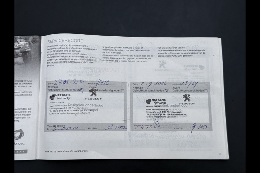 Peugeot 5008 T131PK AUT-8 7-Pers. Pano-Dak Elektr.Stoel+Geheug. Adaptive-Cruise Afn.Trekhaak Apple Android Carplay Navi 360-Camera Elektr.A-K Virtual Cockpit (Digidash) Pack City 1+2 Privacy Glas Orig.NLse auto, 1e eigenaar,  dealer onderhouden. € 45.000 nieuw!