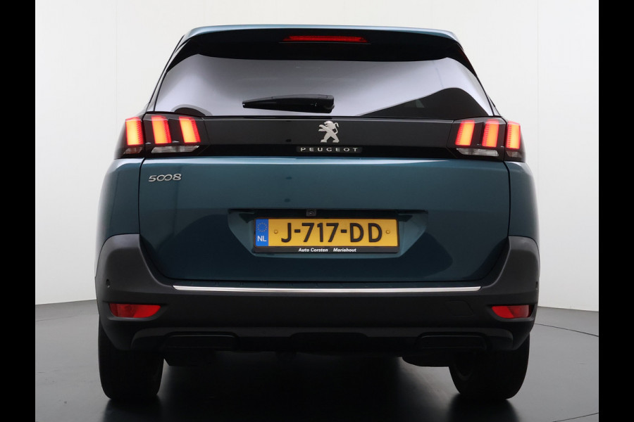 Peugeot 5008 T131PK AUT-8 7-Pers. Pano-Dak Elektr.Stoel+Geheug. Adaptive-Cruise Afn.Trekhaak Apple Android Carplay Navi 360-Camera Elektr.A-K Virtual Cockpit (Digidash) Pack City 1+2 Privacy Glas Orig.NLse auto, 1e eigenaar,  dealer onderhouden. € 45.000 nieuw!