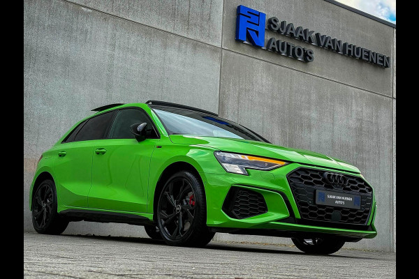 Audi A3 Sportback 45TFSI e 245pk S-Tronic Competition S Edition S-Line 1e Eig|Audi Exclusive|Pano|Kuipstoelen|360°|Ambiance|Matrix