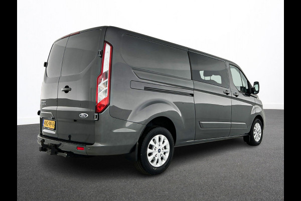 Ford Transit Custom 300 2.0 TDCI L2H1 Limited Dubbele Cabine Navi| Airco| 2 Schuifdeuren | Trekhaak| PDC| Carplay| DAB|