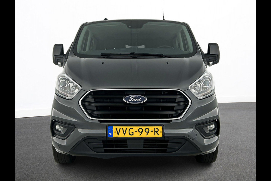 Ford Transit Custom 300 2.0 TDCI L2H1 Limited Dubbele Cabine Navi| Airco| 2 Schuifdeuren | Trekhaak| PDC| Carplay| DAB|
