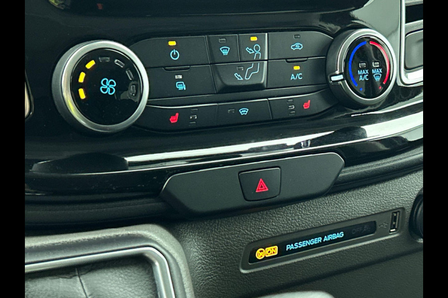 Ford Transit Custom 300 2.0 TDCI L2H1 Limited Dubbele Cabine Navi| Airco| 2 Schuifdeuren | Trekhaak| PDC| Carplay| DAB|