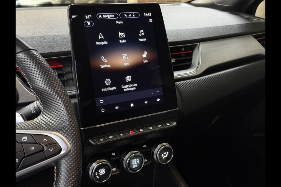 Renault Captur 1.3 TCe 160pk R.S. Line | Groot Navi | 360 | ACC | Blindspot | Stuur & Stoelverwarming | 18" | 100% Dealer Onderhouden!