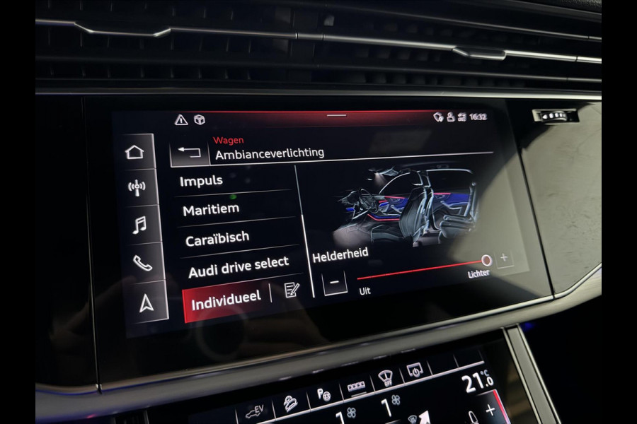 Audi Q8 55 TFSI e Quattro Competition S-Line Pano RS-Seats Sfeer Luchtver. B&O 360º