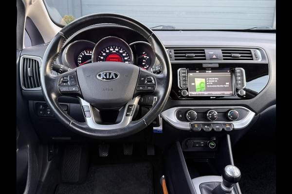 Kia Rio 1.2 CVVT DynamicLine Navi,Camera,Clima,Cruise,Lm velgen,N.A.P,5 Deurs,Nieuwe Apk bij Aflevering