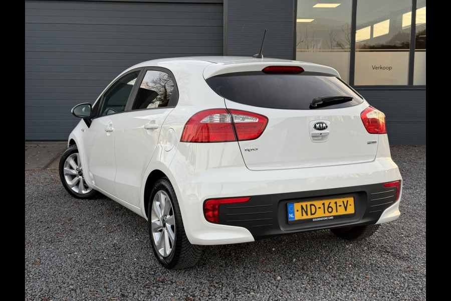 Kia Rio 1.2 CVVT DynamicLine Navi,Camera,Clima,Cruise,Lm velgen,N.A.P,5 Deurs,Nieuwe Apk bij Aflevering