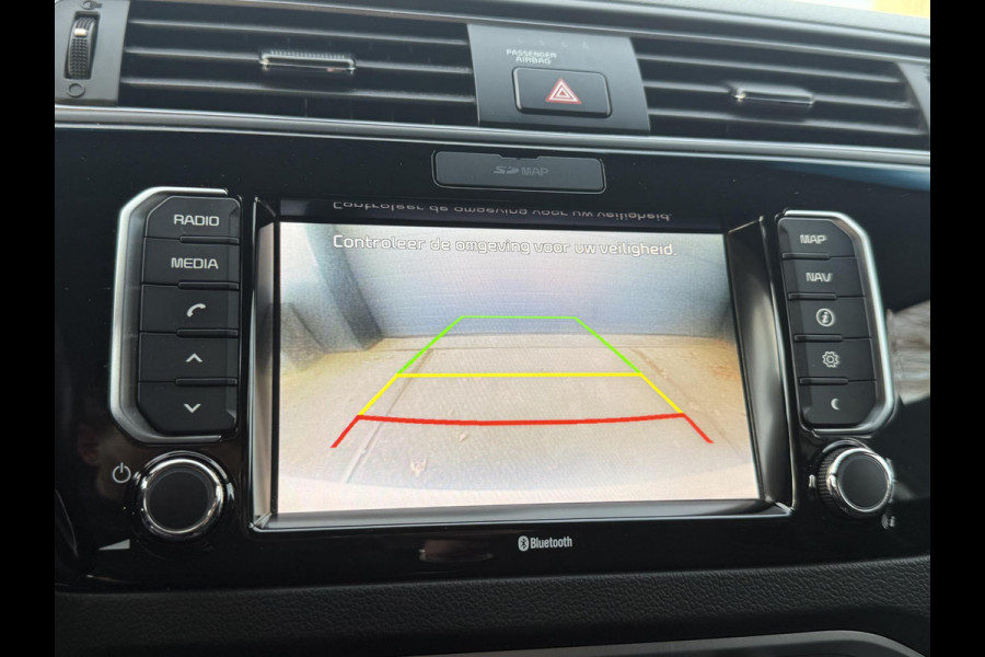 Kia Rio 1.2 CVVT DynamicLine Navi,Camera,Clima,Cruise,Lm velgen,N.A.P,5 Deurs,Nieuwe Apk bij Aflevering
