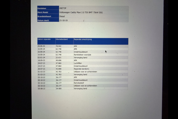 Volkswagen Caddy 2.0 TDI 102PK L2H1 Euro 6 Maxi Exclusive Edition Automaat/CarPlay/cruise control/trekhaak