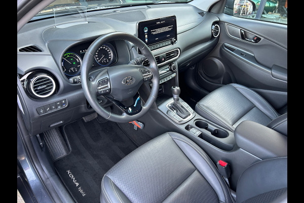 Hyundai Kona 1.6 GDI HEV Premium Trekh Leer Head Up Rijklaarprijs incl. onderhoudsbeurt / 4 nw banden