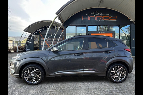 Hyundai Kona 1.6 GDI HEV Premium Trekh Leer Head Up Rijklaarprijs incl. onderhoudsbeurt / 4 nw banden