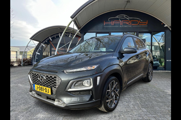 Hyundai Kona 1.6 GDI HEV Premium Trekh Leer Head Up Rijklaarprijs incl. onderhoudsbeurt / 4 nw banden