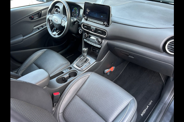 Hyundai Kona 1.6 GDI HEV Premium Trekh Leer Head Up Rijklaarprijs incl. onderhoudsbeurt / 4 nw banden