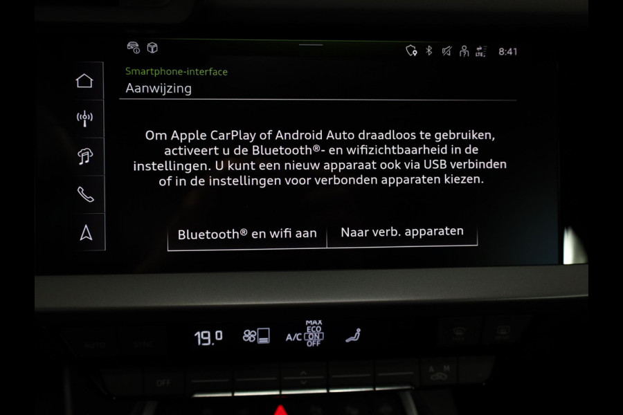 Audi A3 Sportback 30 TFSI S edition 115 PK Automaat | 50% korting op pakket | Verlengde garantie |  Navigatie | Park pakket | Zwart optiek | Privacy glas |