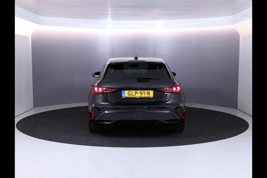 Audi A3 Sportback 30 TFSI S edition 115 PK Automaat | 50% korting op pakket | Verlengde garantie |  Navigatie | Park pakket | Zwart optiek | Privacy glas |