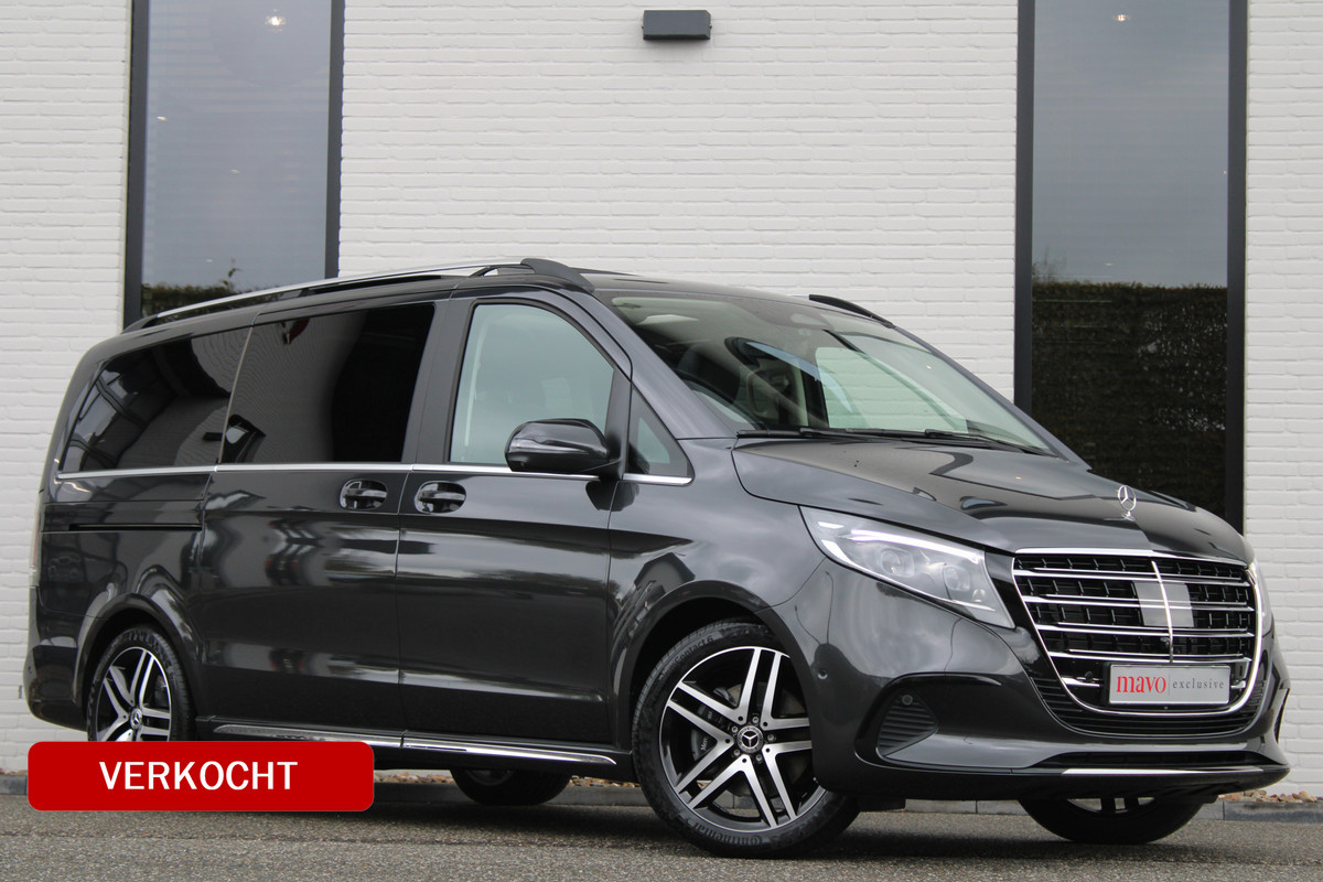 Mercedes-Benz V-Klasse 300d / Exclusive / DC / Luchtvering / Panorama / 2x Elec Schuifd / 360 Cam / Burmester / Vol Opties / NIEUW!!
