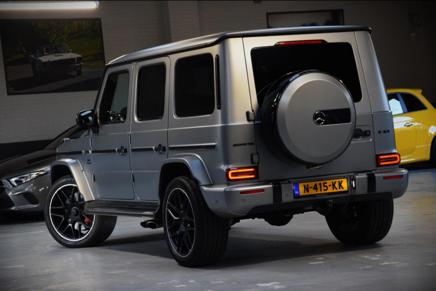 Mercedes-Benz G-Klasse G63 AMG *Edition 1*|Leder|Massage|Widescreen|22 inch|Schuifdak|Geel kenteken 5 persoons