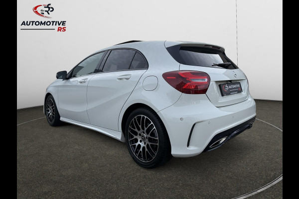 Mercedes-Benz A-Klasse 180 AMG-Line Pano Sportstoelen Led Navi Camera Parkeersensor V+A Cruise Control Sfeerverlichting