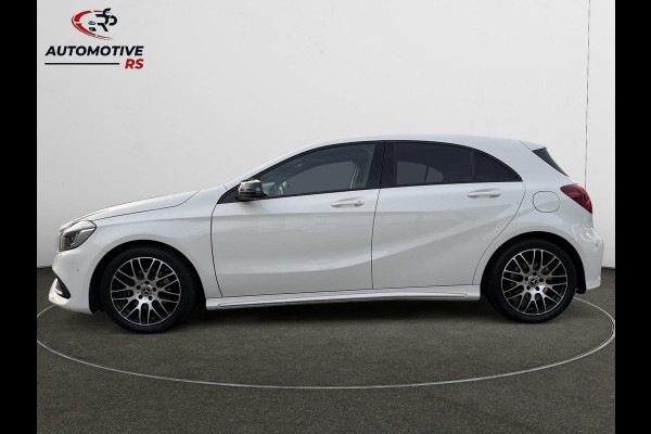 Mercedes-Benz A-Klasse 180 AMG-Line Pano Sportstoelen Led Navi Camera Parkeersensor V+A Cruise Control Sfeerverlichting
