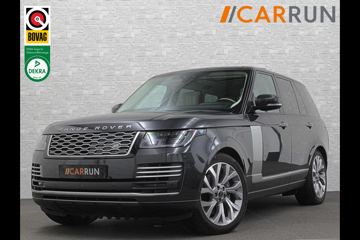 Land Rover Range Rover 2.0 P400e Autobiography | Dealer Onderhouden | Nieuw Accu-Pakket | Panorama | ACC | 360 Camera | Massage | Stoelventilatie V+A | ISO-Glas | Meridian-Sound | Memory Achter | Alcantara Hemelbekleding | Elektrische Achter-Stoelen | Stoelverwarming V+A | 4-Zone Clima | Keyless-Entry | Luchtvering |