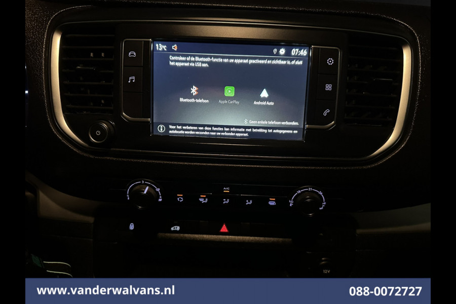 Opel Vivaro 2.0 CDTI 145pk L3H1 Euro6 Airco | Apple Carplay | Android Auto | Cruisecontrol | 2500kg Trekhaak Parkeersensoren, Bijrijdersbank