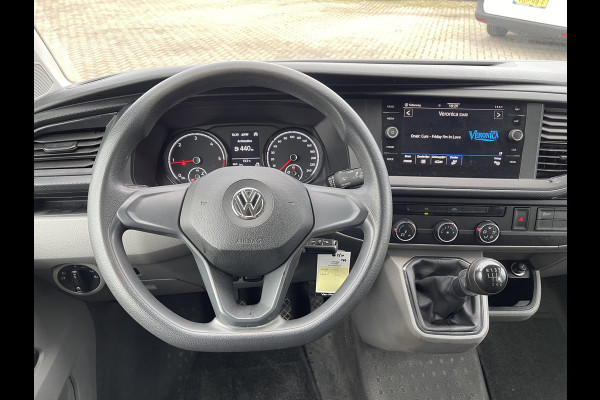 Volkswagen Transporter 2.0 TDI 150pk L2H1 30 DC 5 persoons Comfortline / vaste prijs rijklaar € 27.950 ex btw / / lease vanaf € / zwart metallic / nieuwe 20 inch velgen + banden / euro 6