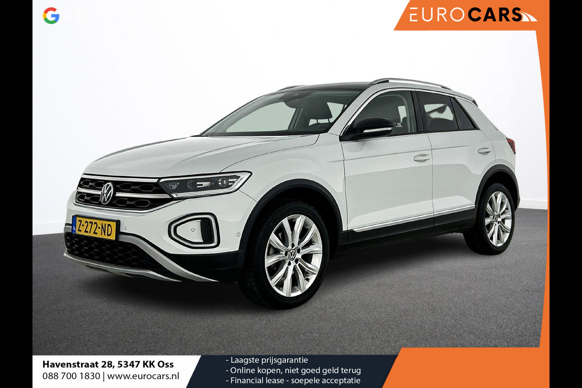 Volkswagen T-Roc 1.5 TSI 150pk DSG Style | two tone | Navigatie | Apple Carplay/Android Auto | Parkeersensoren | Camera | Adaptive Cruise Control | Blind Spot Assist | Park Assist | Stoel- en stuurverwarming | Elektrische achterklep | LED-koplampen