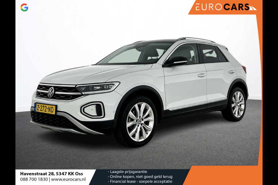 Volkswagen T-Roc 1.5 TSI 150pk DSG Style | two tone | Navigatie | Apple Carplay/Android Auto | Parkeersensoren | Camera | Adaptive Cruise Control | Blind Spot Assist | Park Assist | Stoel- en stuurverwarming | Elektrische achterklep | LED-koplampen