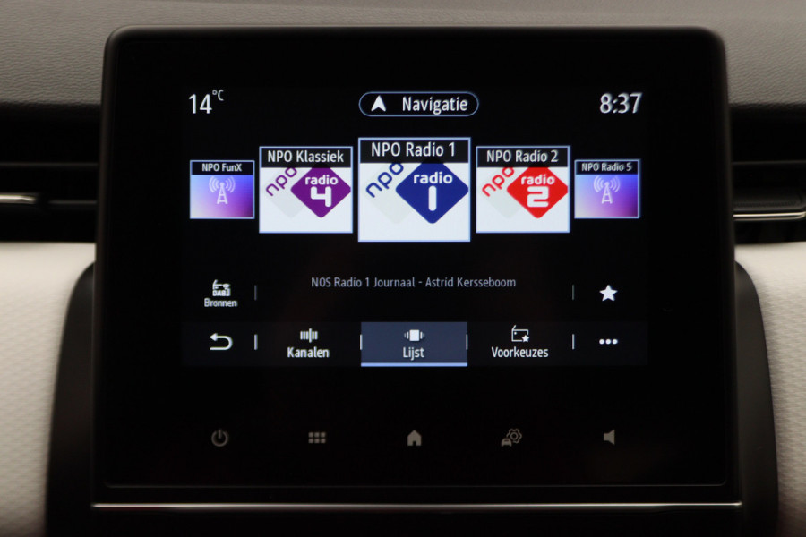 Renault Clio 1.6 E-Tech Hybrid 145 Evolution Airco, Camera, Apple Carplay, Cruise, Elektrisch Pakket, LED, PDC, 16''