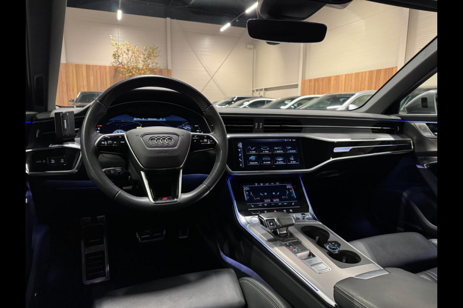 Audi A6 Avant 45 TFSI Quattro 3X S-Line, Black Optik, ACC, Leder, 360 Cam, Ambiënte Light, Apple Carplay, Android, Voll Onderhoud