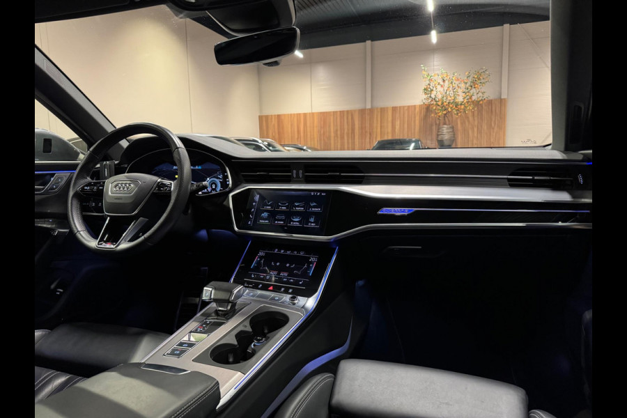Audi A6 Avant 45 TFSI Quattro 3X S-Line, Black Optik, ACC, Leder, 360 Cam, Ambiënte Light, Apple Carplay, Android, Voll Onderhoud