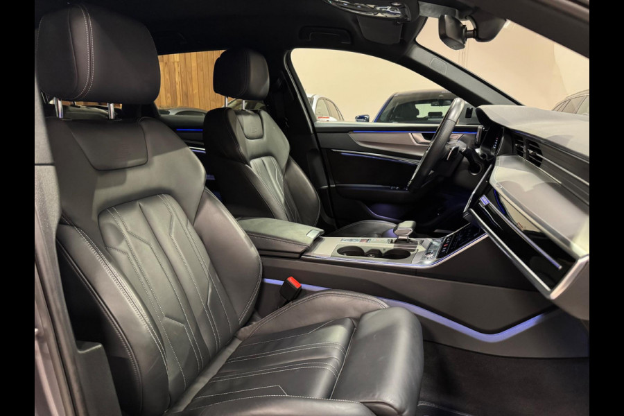 Audi A6 Avant 45 TFSI Quattro 3X S-Line, Black Optik, ACC, Leder, 360 Cam, Ambiënte Light, Apple Carplay, Android, Voll Onderhoud