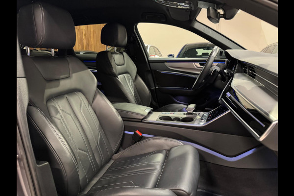 Audi A6 Avant 45 TFSI Quattro 3X S-Line, Black Optik, ACC, Leder, 360 Cam, Ambiënte Light, Apple Carplay, Android, Voll Onderhoud