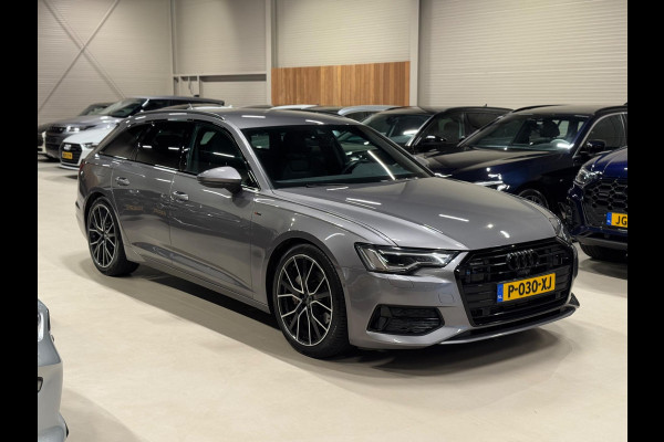 Audi A6 Avant 45 TFSI Quattro 3X S-Line, Black Optik, ACC, Leder, 360 Cam, Ambiënte Light, Apple Carplay, Android, Voll Onderhoud