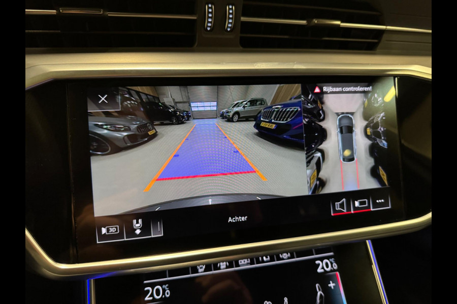Audi A6 Avant 45 TFSI Quattro 3X S-Line, Black Optik, ACC, Leder, 360 Cam, Ambiënte Light, Apple Carplay, Android, Voll Onderhoud