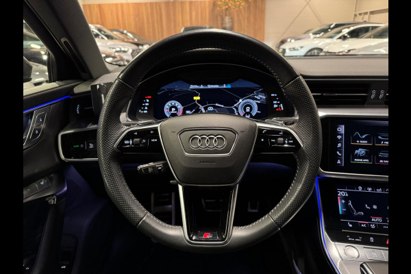 Audi A6 Avant 45 TFSI Quattro 3X S-Line, Black Optik, ACC, Leder, 360 Cam, Ambiënte Light, Apple Carplay, Android, Voll Onderhoud