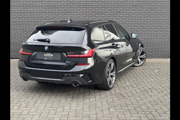 BMW 3 Serie Touring 330i xDrive High Executive M Sport Pakket Automaat / Live Cockpit Professional / Panoramadak / Trekhaak / Leder / Apple CarPlay / Harman Kardon / 19 Inch / Shadow Line / Laserlicht / Head-Up Display / M Sportremsysteem / Adaptief M-onderstel